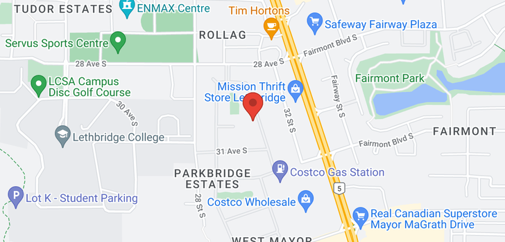map of 2950 31 Street S